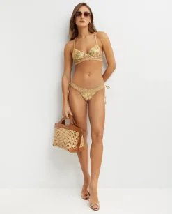 Dwustronny top od bikini Calanie