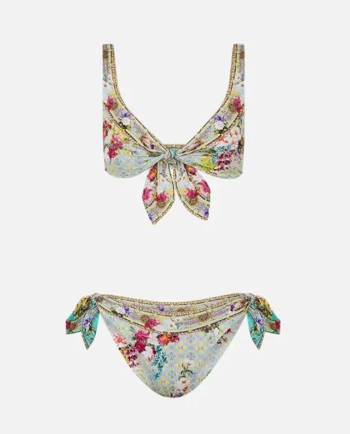 Dwustronny wzorzysty zestaw bikini