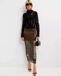 Dwuwarstwowa bluza z nadrukiem miasta