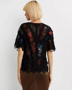Dwuwarstwowy t-shirt z motywem miasta