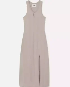 Dzianinowa sukienka midi Belle