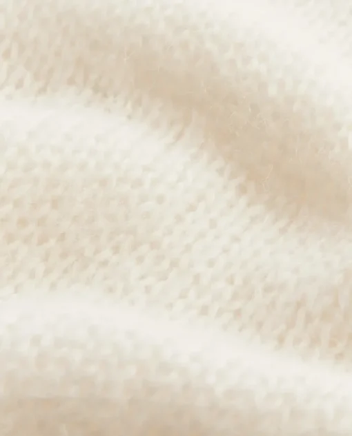 Dzianinowy sweter z okrągłym dekoltem