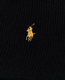 Dzianinowy szalik z logo