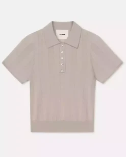 Dzianinowy T-shirt Tosca