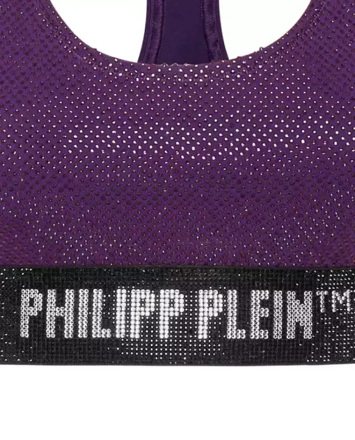Fioletowy top Bra Stones