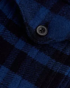 Flanelowa koszula w kratę