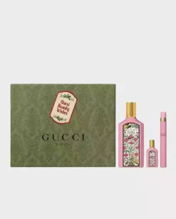 Flora Gorgeous Gardenia zestaw woda perfumowana spray 100ml + woda perfumowana spray 10ml + woda perfumowana spray 5ml