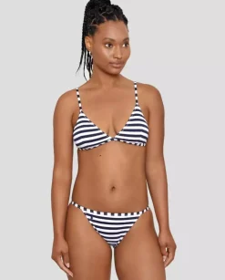 Góra od bikini w paski