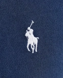 Granatowa bluza z haftowanym logo