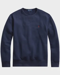 Granatowa bluza z logo