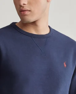 Granatowa bluza z logo