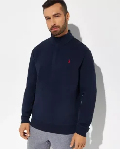 Granatowa bluza ze stójką