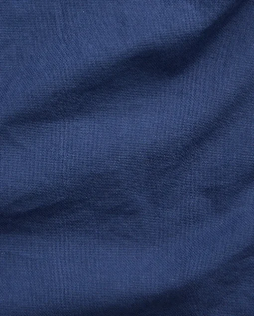 Granatowa koszula Dobby Slim Fit