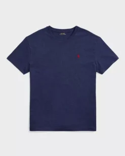 Granatowa koszulka Classic Fit