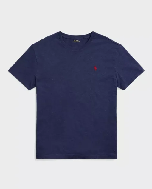 Granatowa koszulka Classic Fit