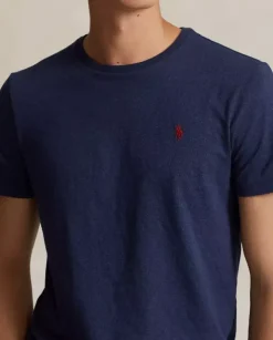 Granatowa koszulka Classic Fit