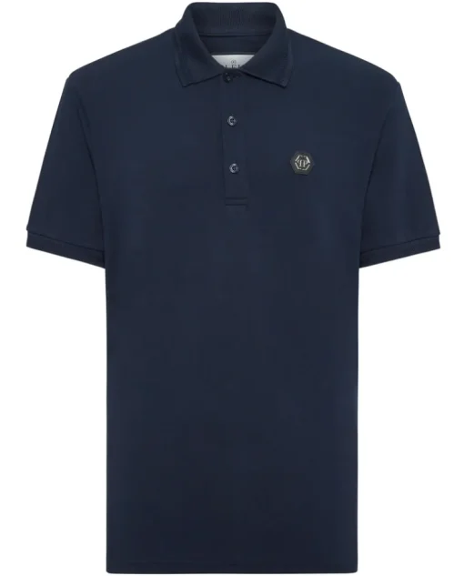 Granatowa koszulka polo