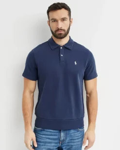 Granatowa koszulka polo Regular Fit