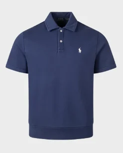 Granatowa koszulka polo Regular Fit