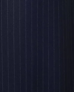 Granatowa ołówkowa spódnica Tenis Navy