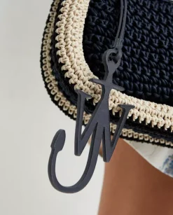 Granatowa torebka na ramię Bumper-15 Crochet