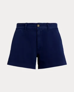 Granatowe bawełniane shorty