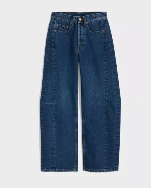 Granatowe jeansy Slim Lasso