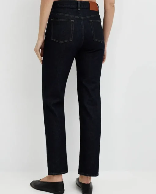 Granatowe jeansy Wular