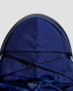 Granatowe śniegowce Nylon