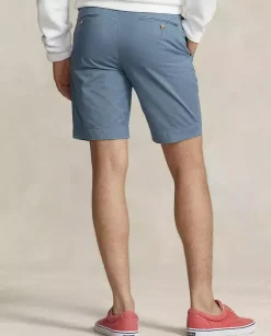 Granatowe spodenki Chino Slim Fit