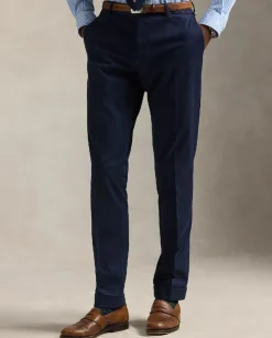 Granatowe spodnie chino