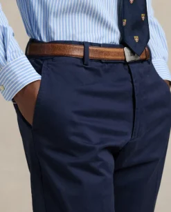 Granatowe spodnie chino