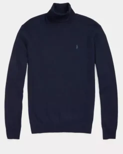 Granatowy golf Regular Fit