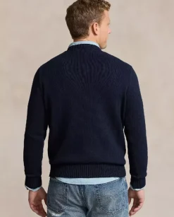 Granatowy sweter Polo Bear
