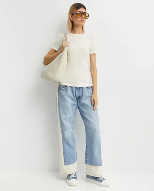 Jasne jeansy Reworked Slouch Vintage
