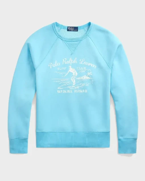 Jasnoniebieska bluza Vintage Fit