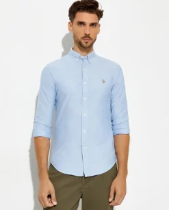 Jasnoniebieska koszula Oxford Slim Fit