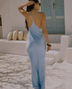 Jasnoniebieska sukienka Abigail