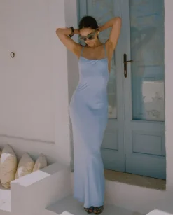 Jasnoniebieska sukienka Abigail