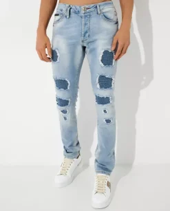 Jasnoniebieskie jeansy Super Straight