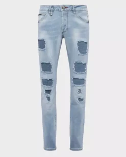 Jasnoniebieskie jeansy Super Straight