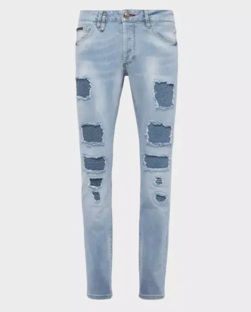 Jasnoniebieskie jeansy Super Straight