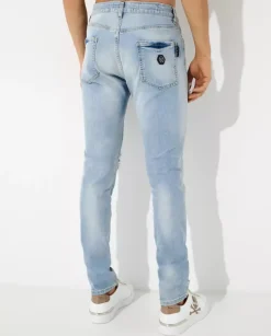 Jasnoniebieskie jeansy Super Straight