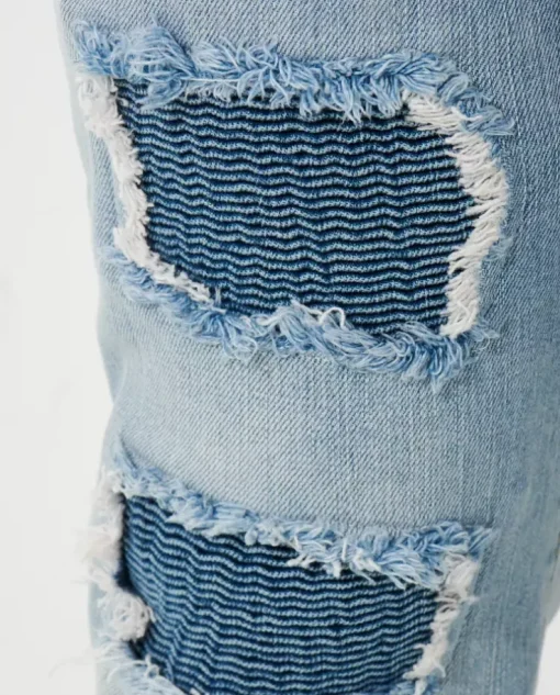 Jasnoniebieskie jeansy Super Straight