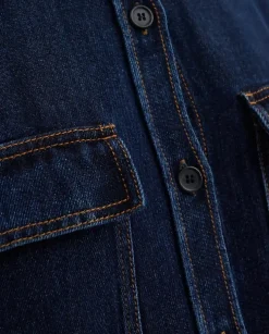 Jeansowa kurtka oversize