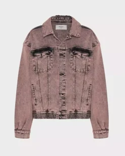 Jeansowa kurtka oversize