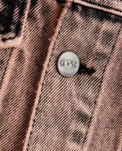 Jeansowa kurtka oversize