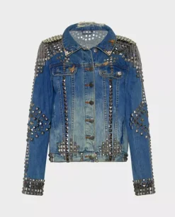 Jeansowa kurtka Rock n Roller