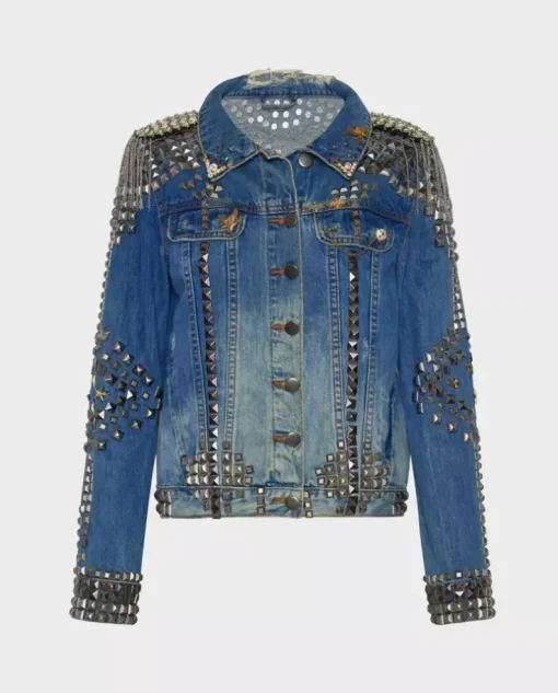 Jeansowa kurtka Rock n Roller
