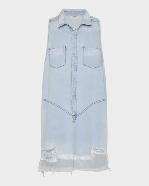 Jeansowa sukienka mini